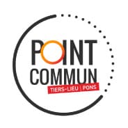 Design du logo du tiers-lieu Point commun